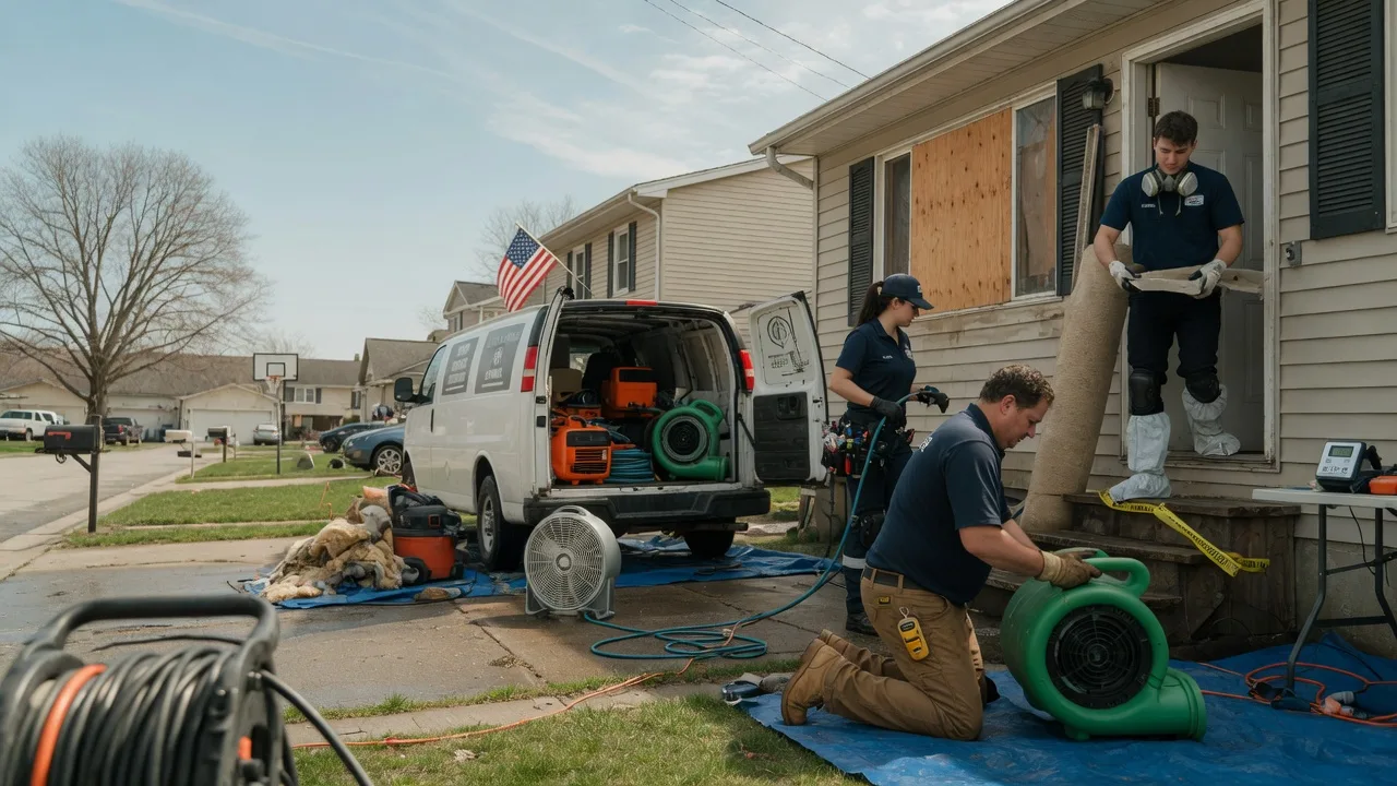 Water Damage Restoration in Hampshire, TN near me
